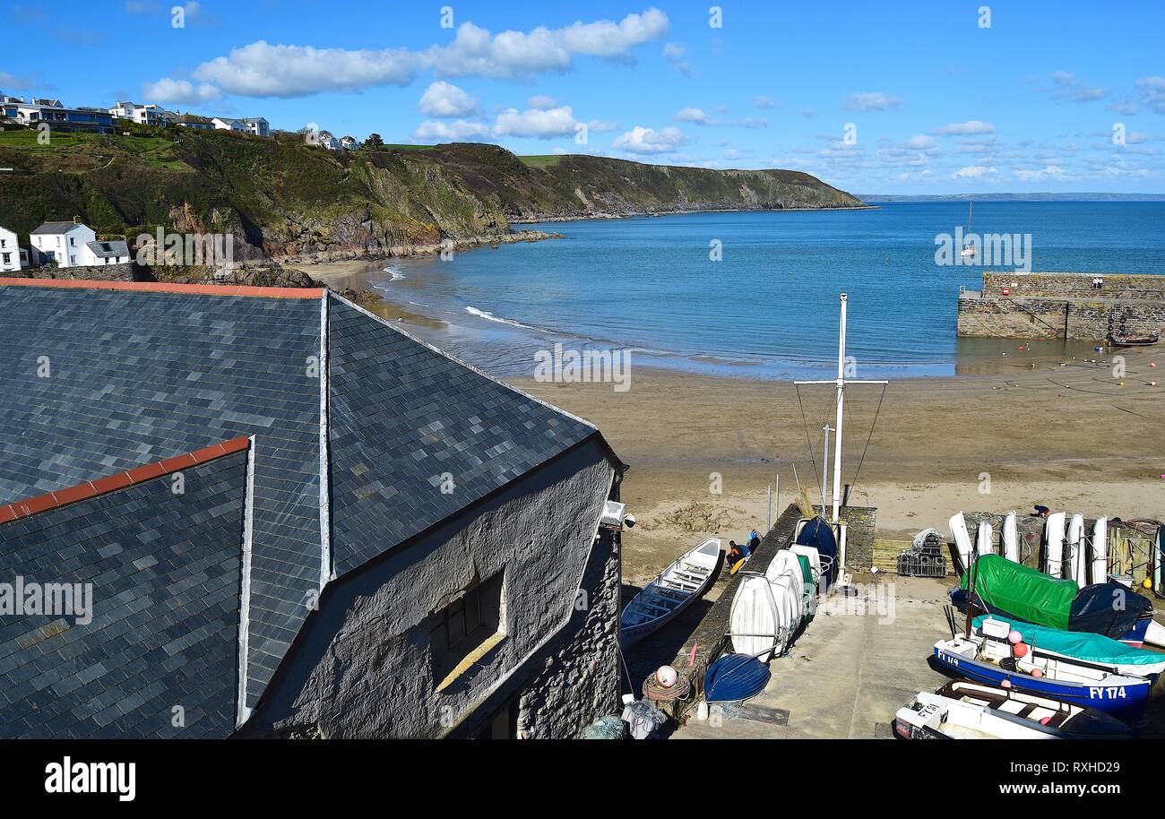 Gorran Haven, Cornwall, 310316 Banque D'Images