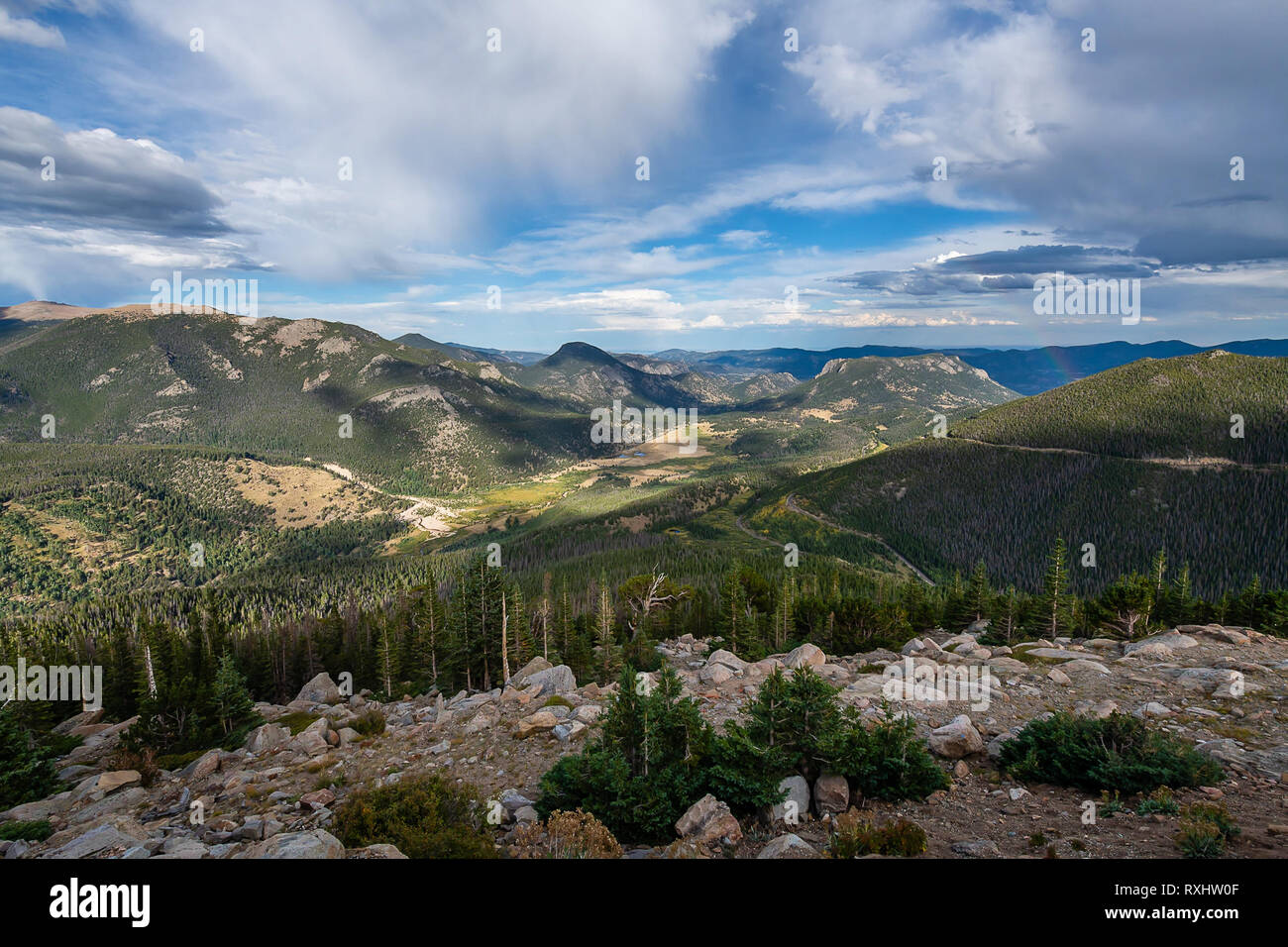 Rocky Mountain National Park Banque D'Images