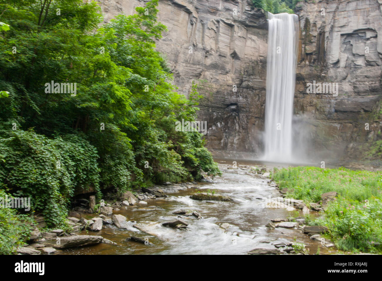 Taughannock Falls State Park, New York Banque D'Images