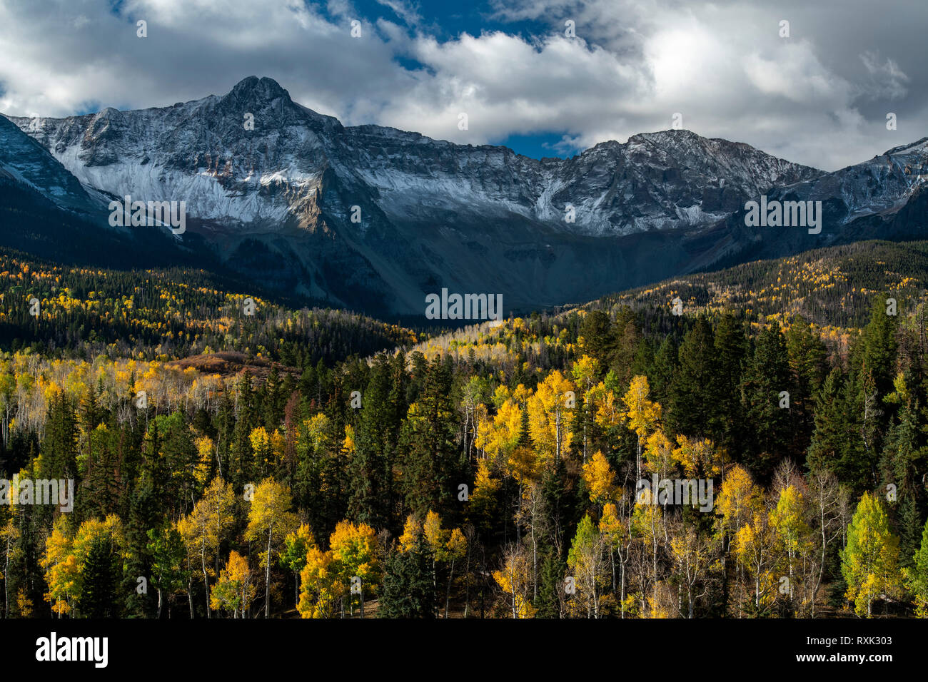 Mount Sneffels, Ridgway, Colorado, USA Banque D'Images