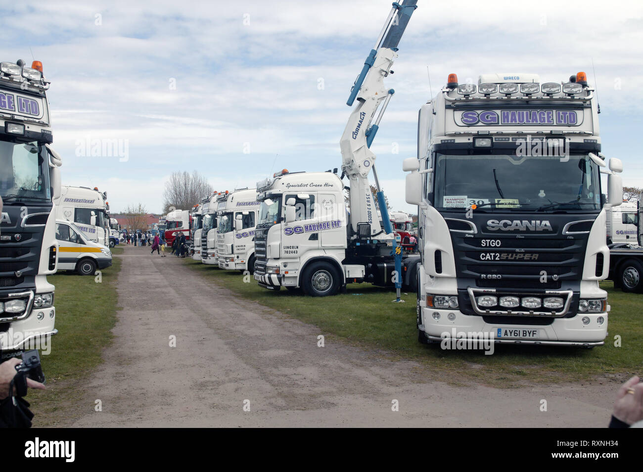 Transport à Truckfest SG Banque D'Images