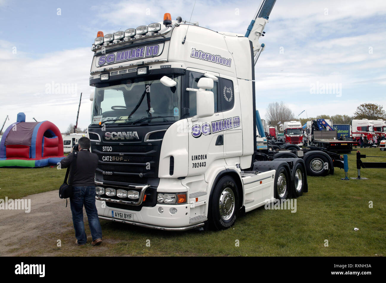 Transport à Truckfest SG Banque D'Images