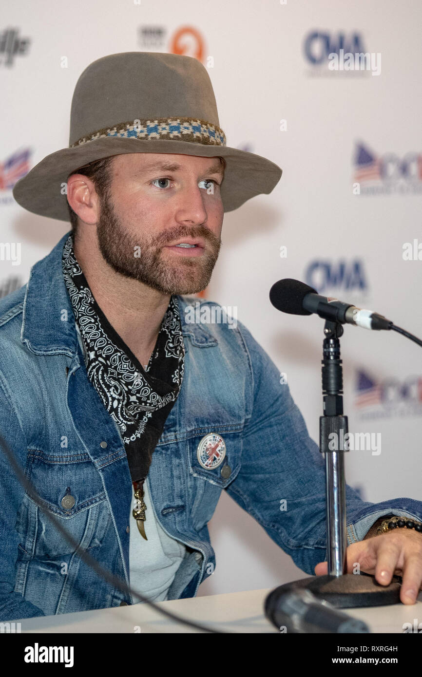 Londres, Royaume-Uni. 10 Mar 2019. Blanc Drake pose backstage sur jour 3 de C2C : un pays à l'autre, à l'O2 Arena, le Crédit : Jason Richardson / Alamy Live News Banque D'Images