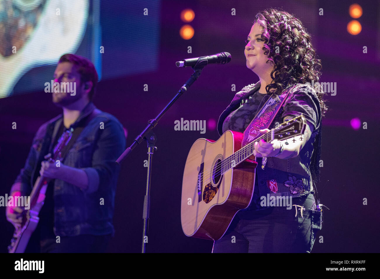 Londres, Royaume-Uni. 10 Mar 2019. Personnalités liées à la commune d'Ashley au jour 3 de C2C : un pays à l'autre, à l'O2 Arena, le Crédit : Jason Richardson / Alamy Live News Banque D'Images