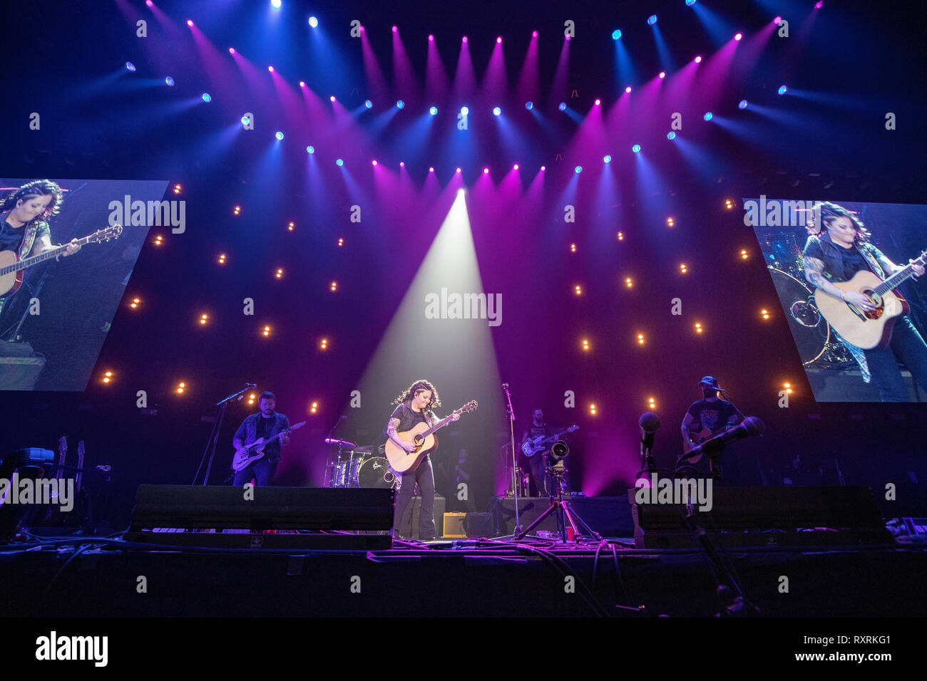 Londres, Royaume-Uni. 10 Mar 2019. Personnalités liées à la commune d'Ashley au jour 3 de C2C : un pays à l'autre, à l'O2 Arena, le Crédit : Jason Richardson / Alamy Live News Banque D'Images