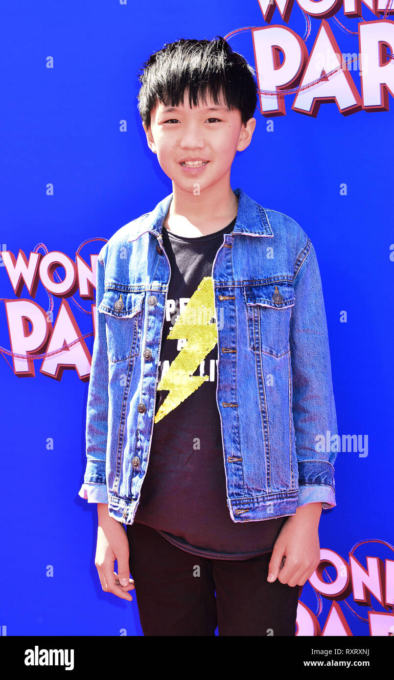 Los Angeles, USA. Mar 10, 2019. Ian Chen assiste à la première de Paramount Pictures' 'Wonder Park' à Regency Bruin Theatre le 10 mars 2019 à Los Angeles, Californie. Credit : Tsuni/USA/Alamy Live News Banque D'Images