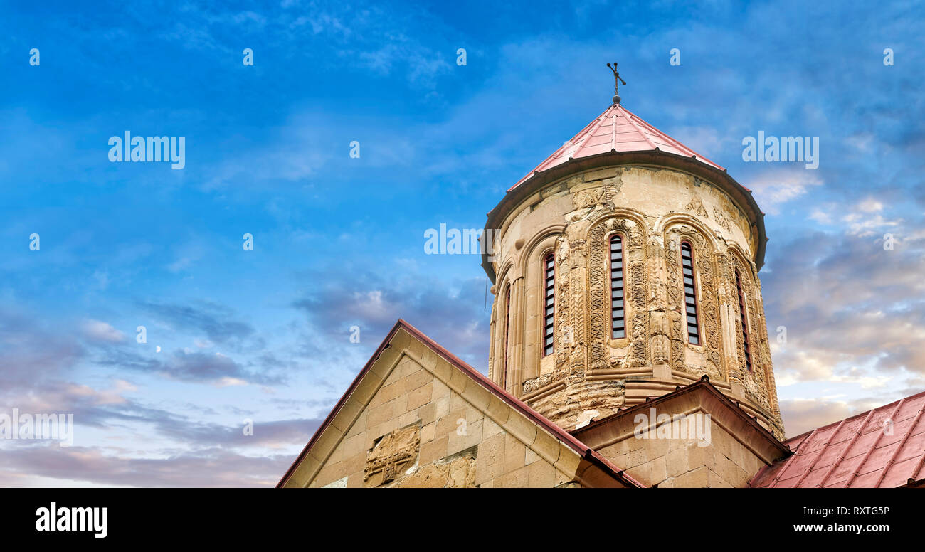 Photo & image de la Betania (Bethania ) Monastère de la Nativité de la Mère de Dieu de l'Église orthodoxe géorgienne, complexe de la Géorgie. Betania (Bethania ) Mo Banque D'Images