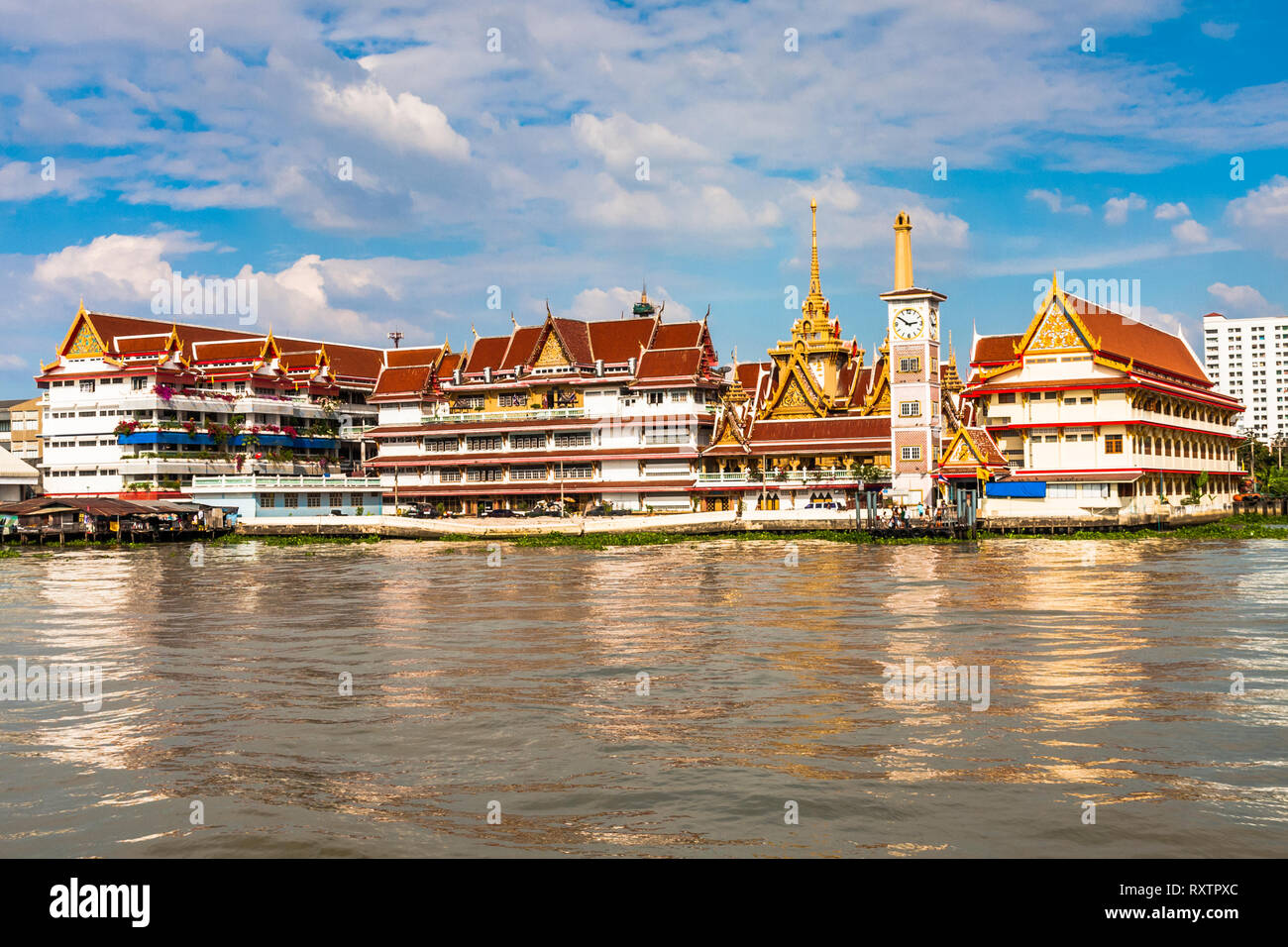 Wat Soi Thong, un temple bouddhiste sous patronage royal, Bangkok Banque D'Images