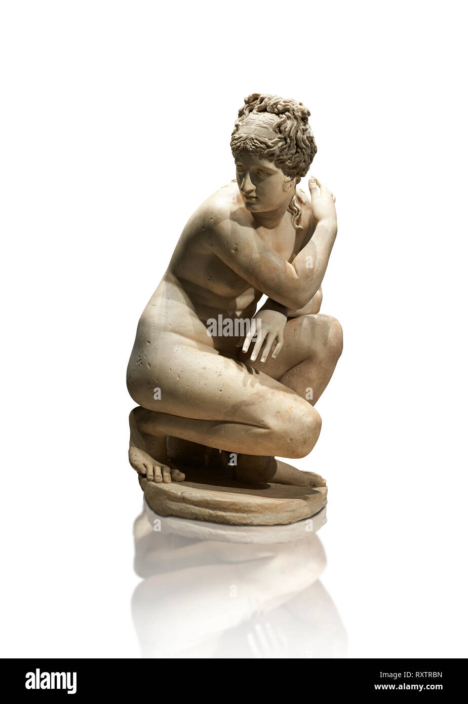 Venus De Lely Statue Aphrodite Deesse Grecque De L Amour 1er 2e Siecle Copie Romaine D Un Original Grec Perdu British Museum Photo Stock Alamy