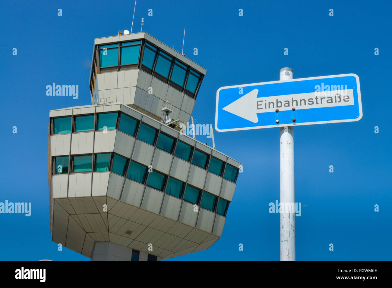 Tower, Flughafen Tegel, Reinickendorf, Berlin, Deutschland Banque D'Images
