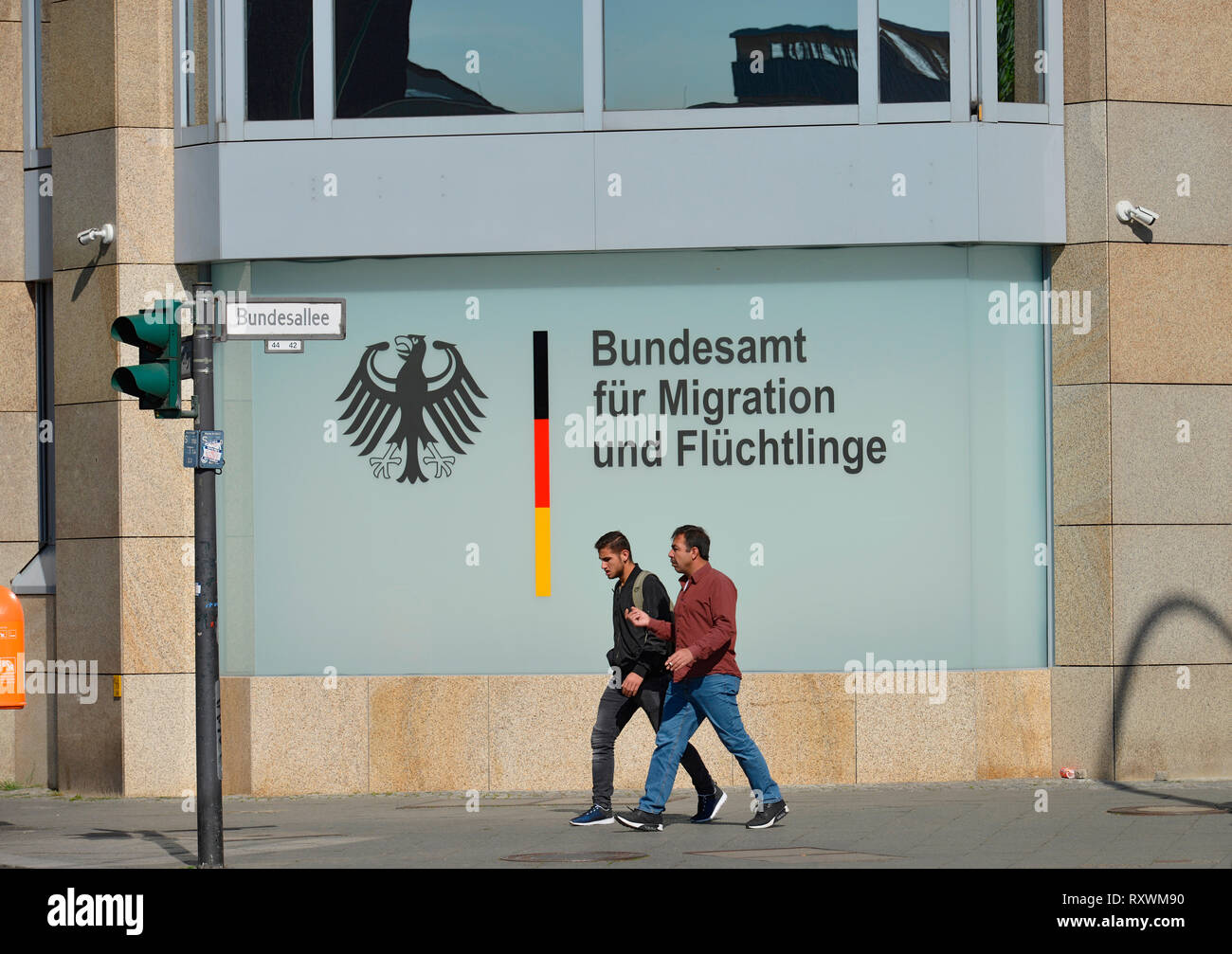 BAMF, Bundesallee, Wilmersdorf, Berlin, Deutschland Banque D'Images