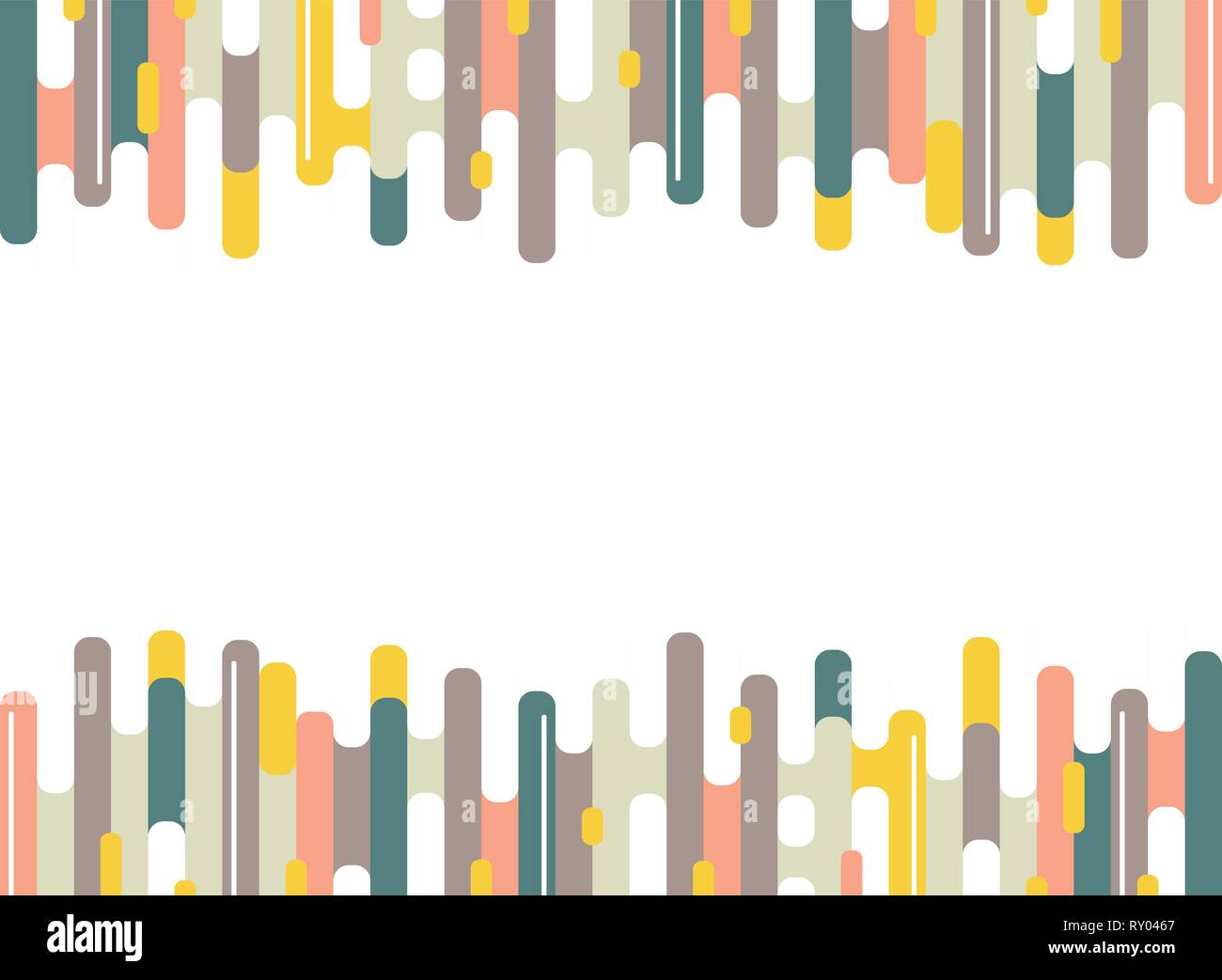 Abstract colorful bande bord de motif de lignes de fond minimal. La conception moderne de l'art, annonce, affiche, livre, web, print. illustration vector eps10 Illustration de Vecteur