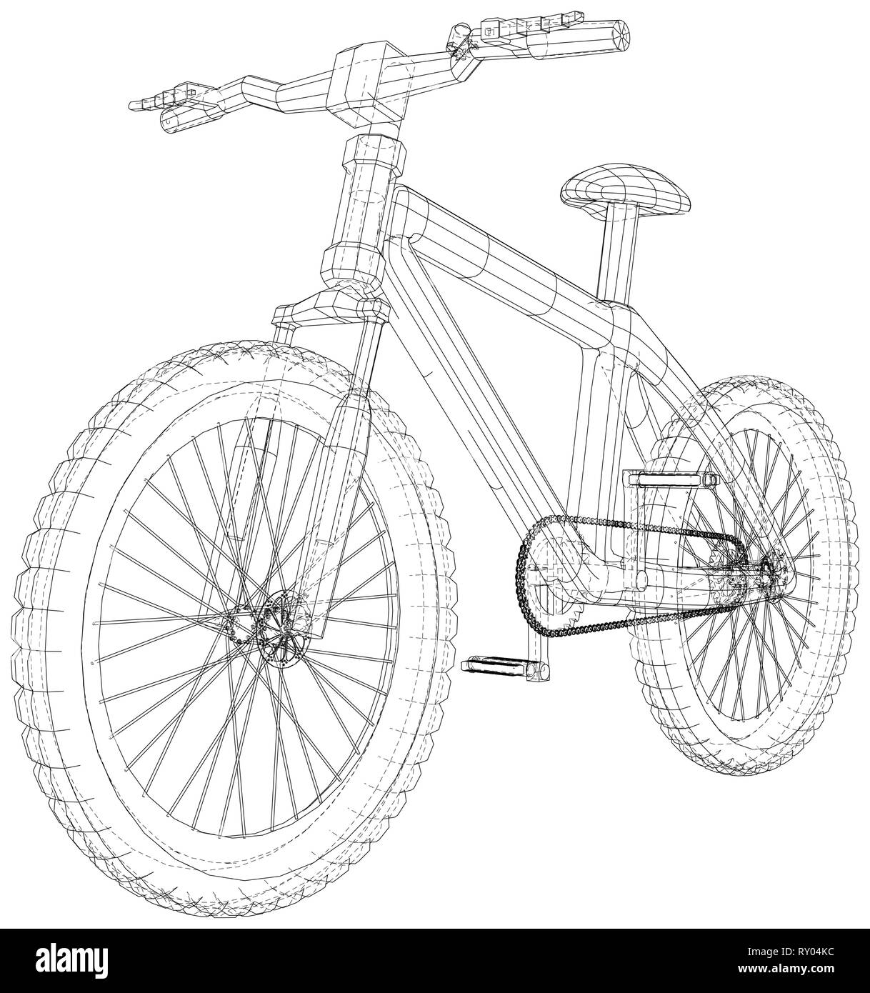 Location. Vector wireframe concept. Violet Bleu. Illustration de création 3d. Illustration de Vecteur