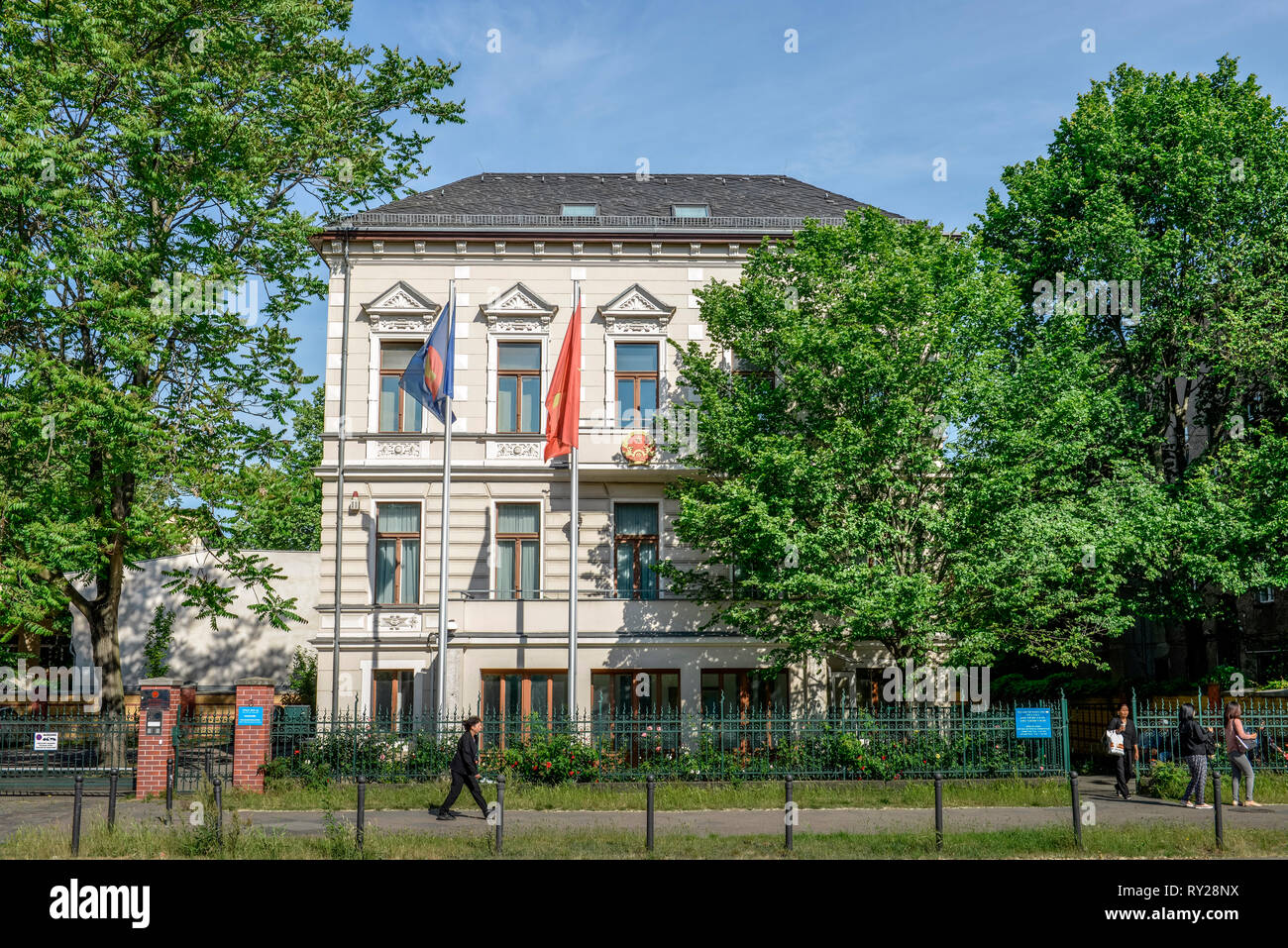 Botschaft Vietnam, Elsenstrasse, Treptow, Treptow-köpenick, Berlin, Deutschland Banque D'Images
