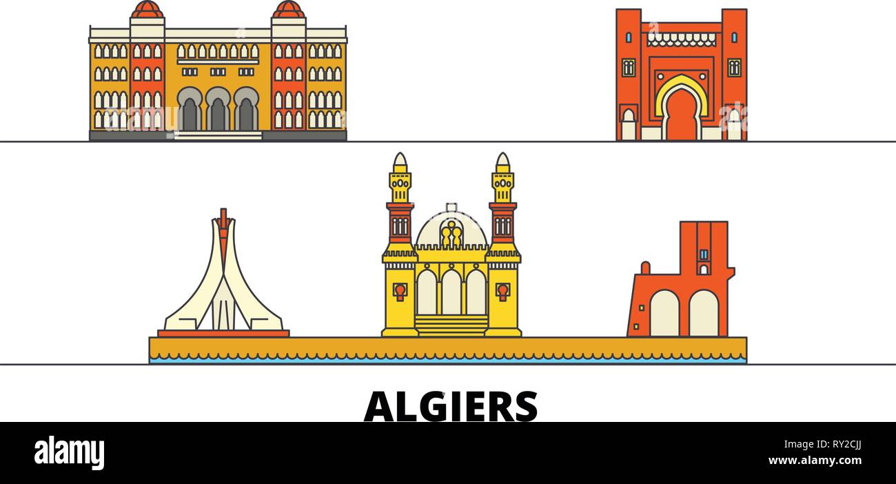 Monument alger Banque d'images vectorielles - Alamy