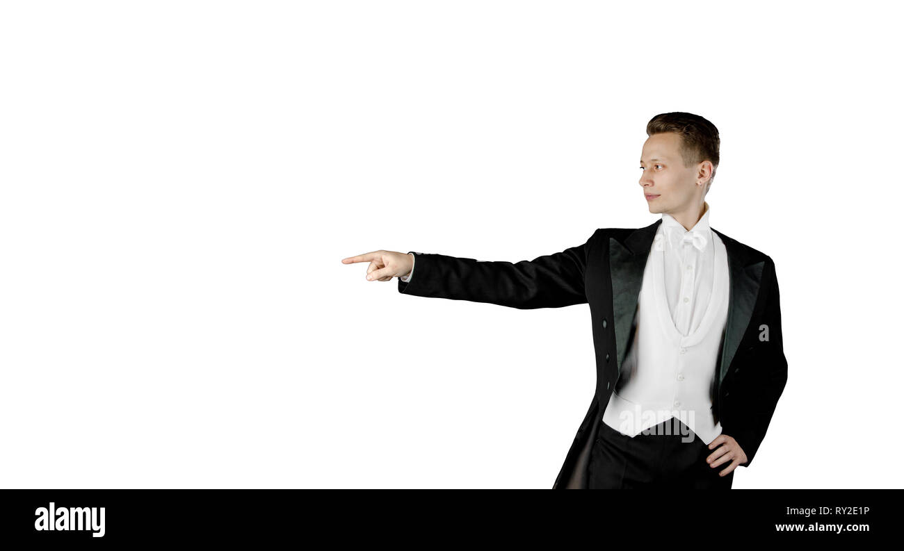 Image d'un bel homme portrait d'un jeune acteur Banque D'Images