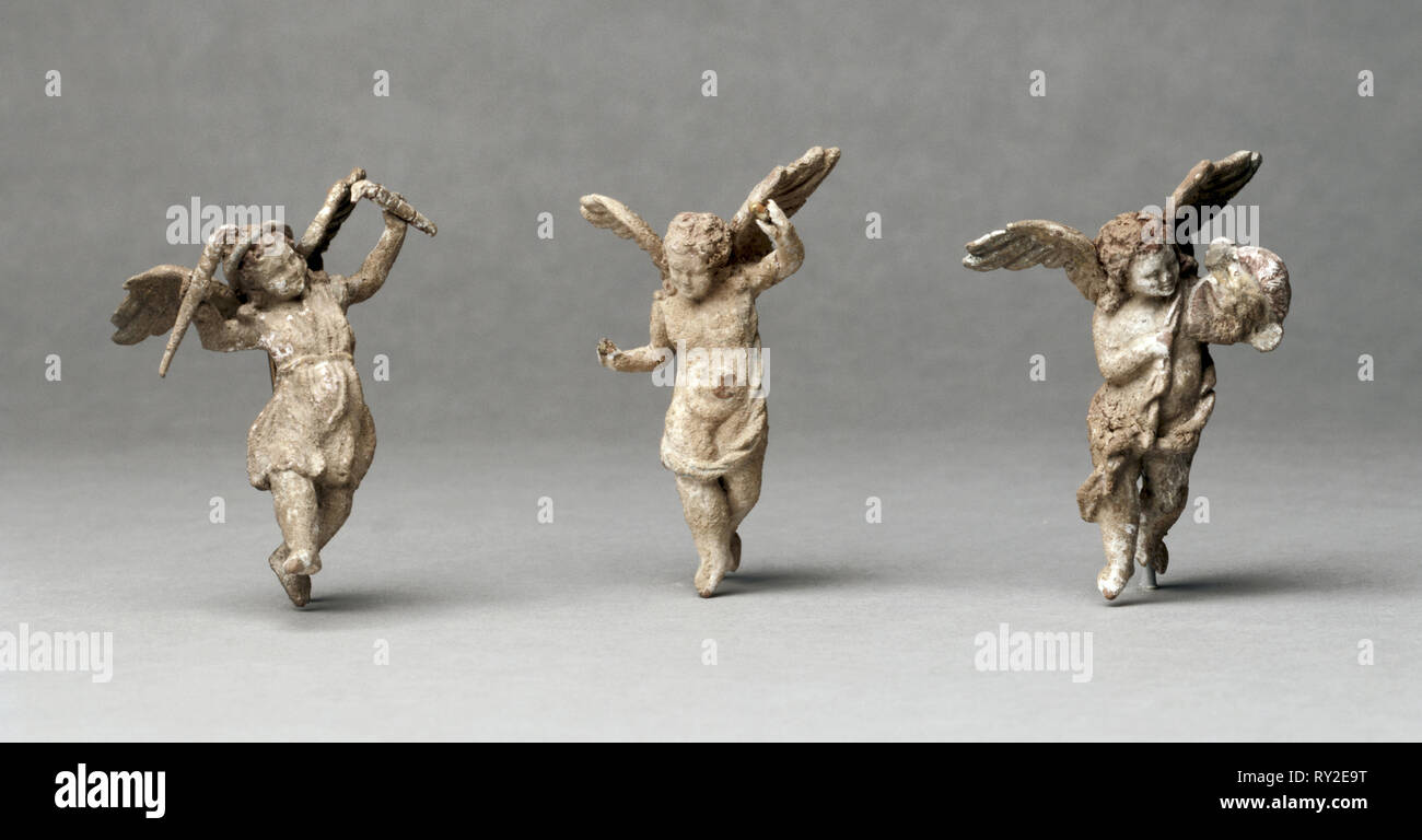 Du Prince, 3e-1er siècle av. La Grèce, Myrina, période hellénistique. Sols en terre cuite ; total : 12,2 cm (4 13/16 in Banque D'Images