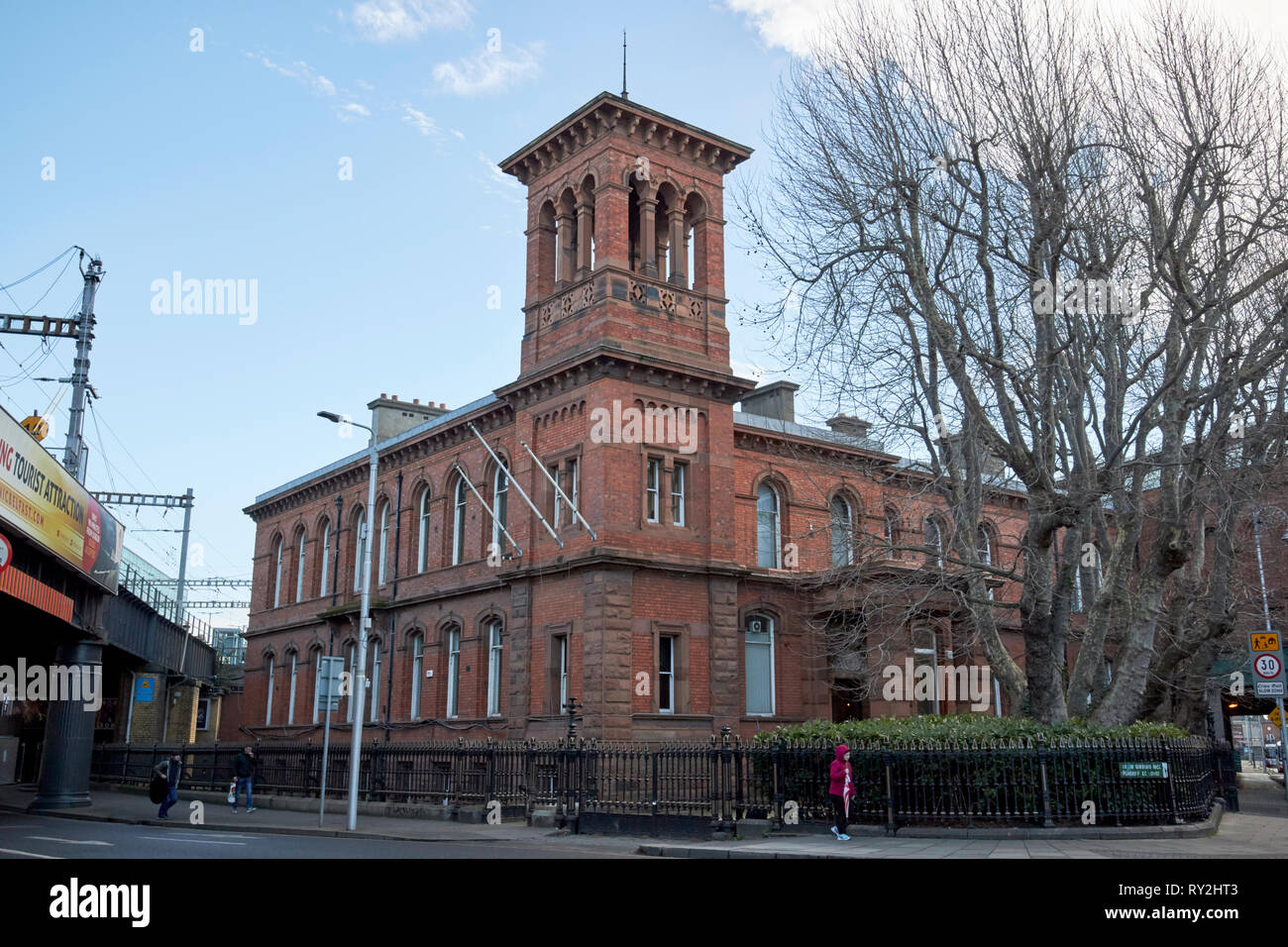 Iarnrod Eireann Irish Rail AC connolly station amien Street Dublin République d'Irlande Europe Banque D'Images