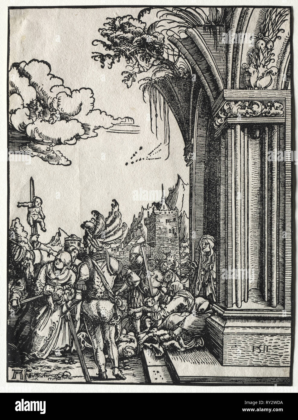 Le Massacre des Innocents, 1511 Banque D'Images