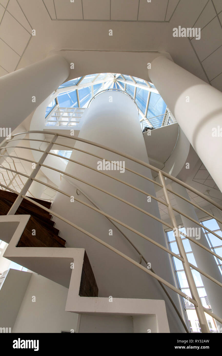 Moller Center,Cambridge. L'architecte danois Henning Larsen. £10m donnée à la construire par la Fondation Moller Maersk, qui fait partie de la famille d'expédition. Banque D'Images