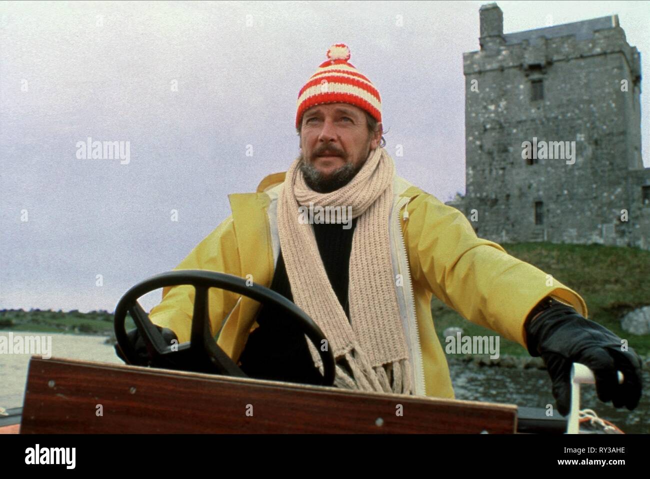 ROGER MOORE, détourner DE LA MER DU NORD, 1980 Banque D'Images