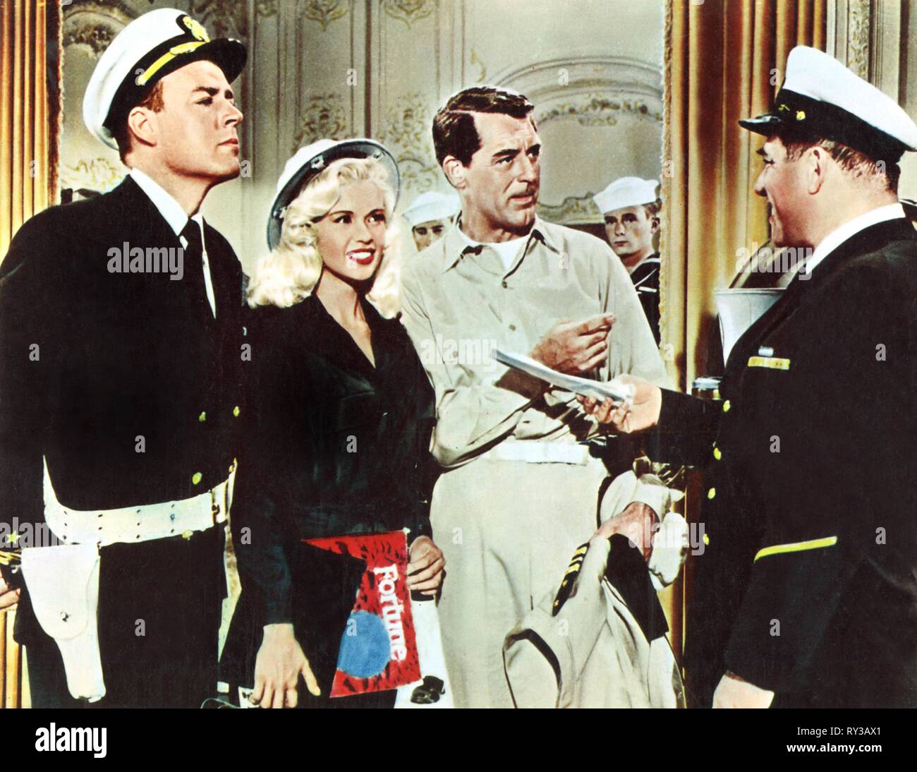MULLANEY,MANSFIELD,GRANT,KLEMPERER, embrasse-LES POUR MOI, 1957 Banque D'Images
