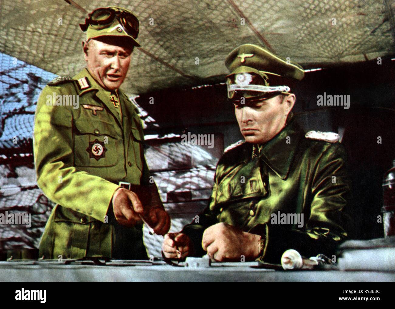 MACREADY, Mason, le Renard du désert : L'HISTOIRE DE ROMMEL, 1951 Banque D'Images