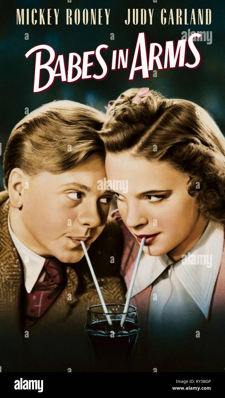 ROONEY,GARLAND, BABES IN ARMS, 1939 Banque D'Images