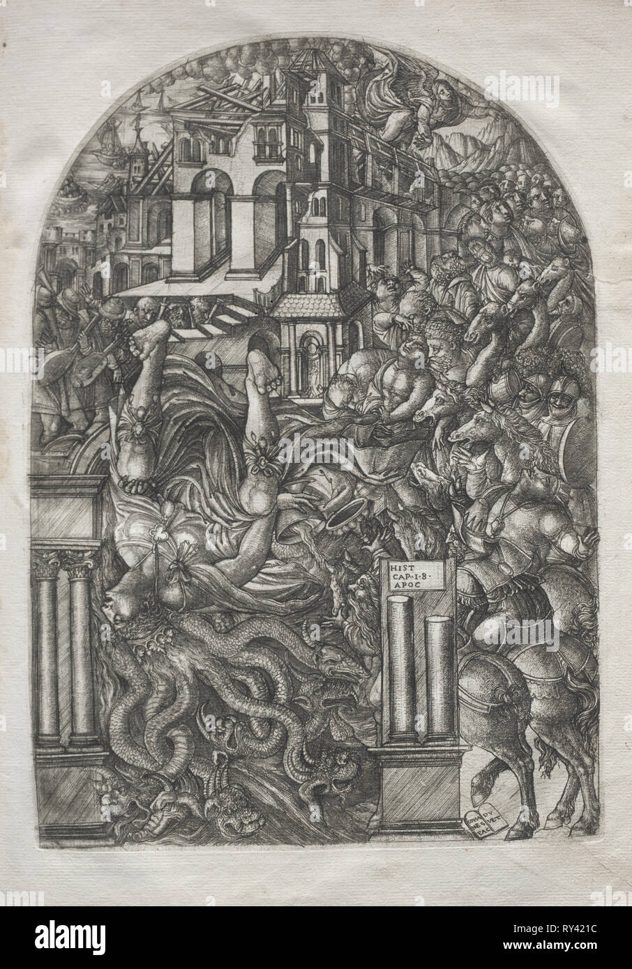 Chute de babylone Banque de photographies et d’images à haute