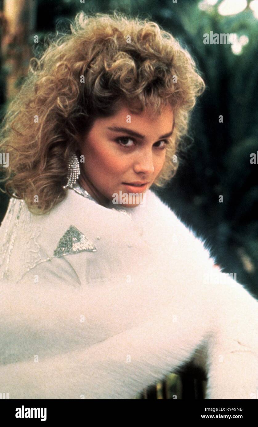 SHARON STONE, Calendar Girl meurtres, 1984 Banque D'Images