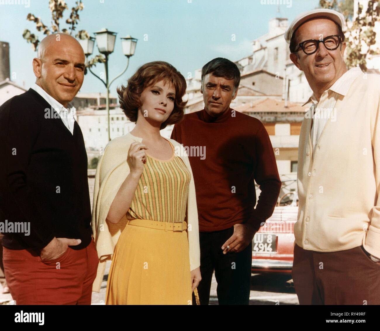 SAVALAS,LOLLOBRIGIDA,LAWFORD, BUONA SERA MME. CAMPBELL, 1968 Banque D'Images