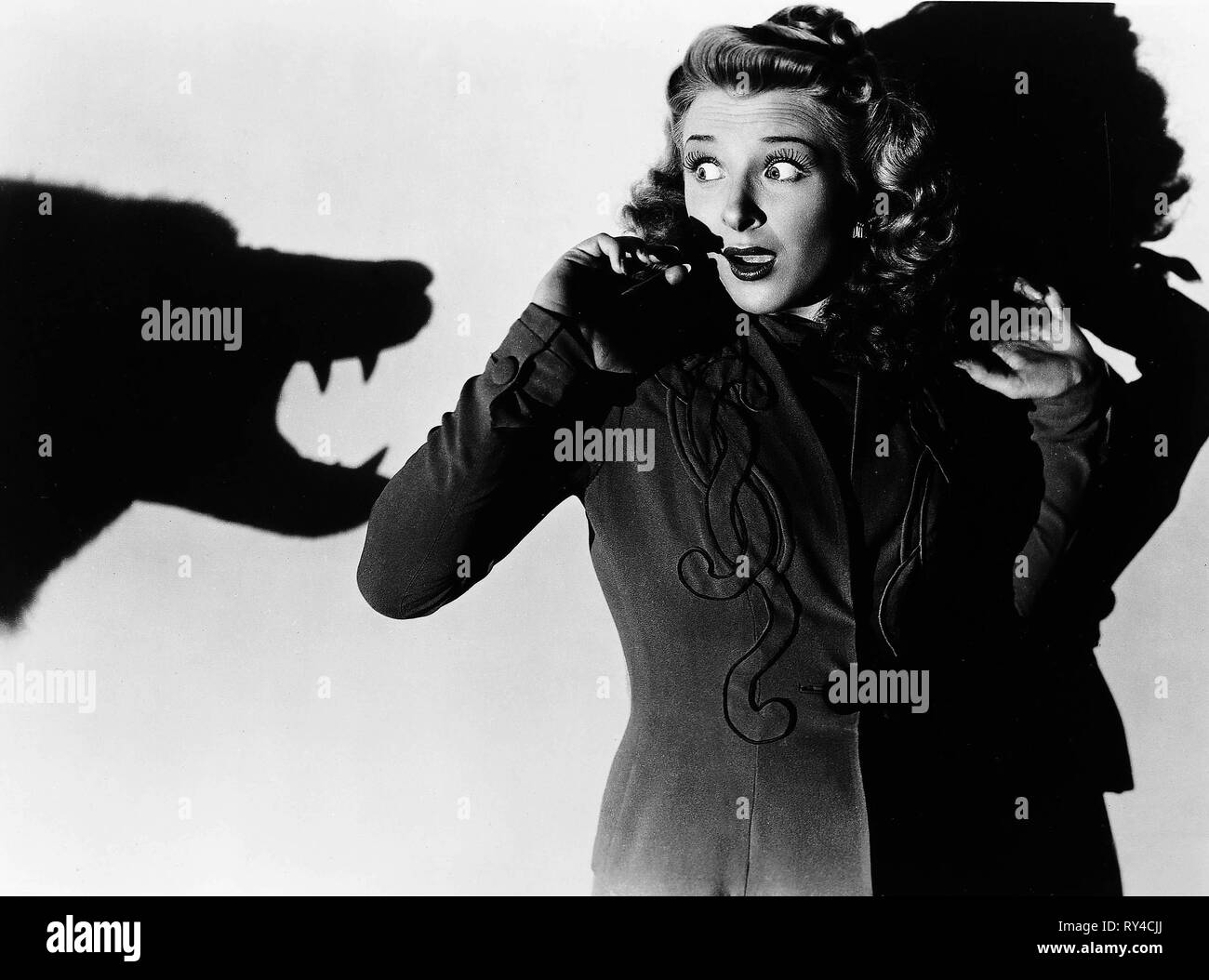 EVELYN ANKERS, The Wolf Man, 1941 Banque D'Images