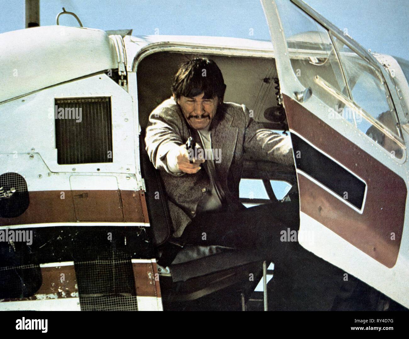 CHARLES BRONSON, le STONE KILLER, 1973 Banque D'Images