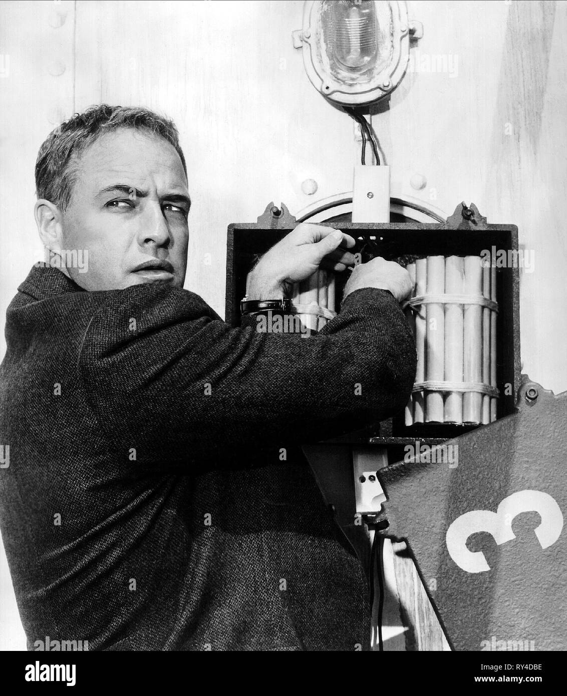 Film De Marlon Brando Banque d