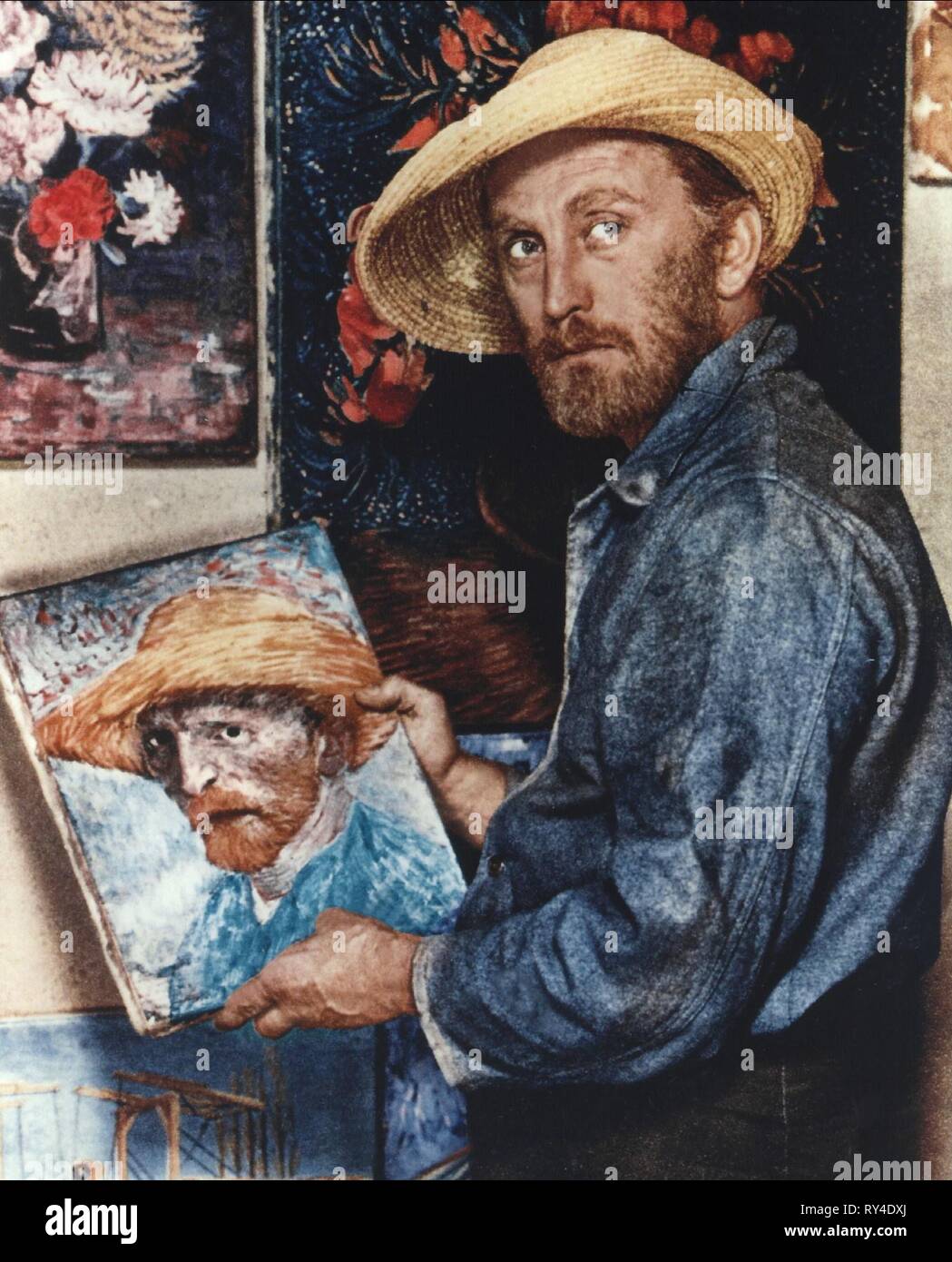 KIRK DOUGLAS, LUST FOR LIFE, 1956 Banque D'Images