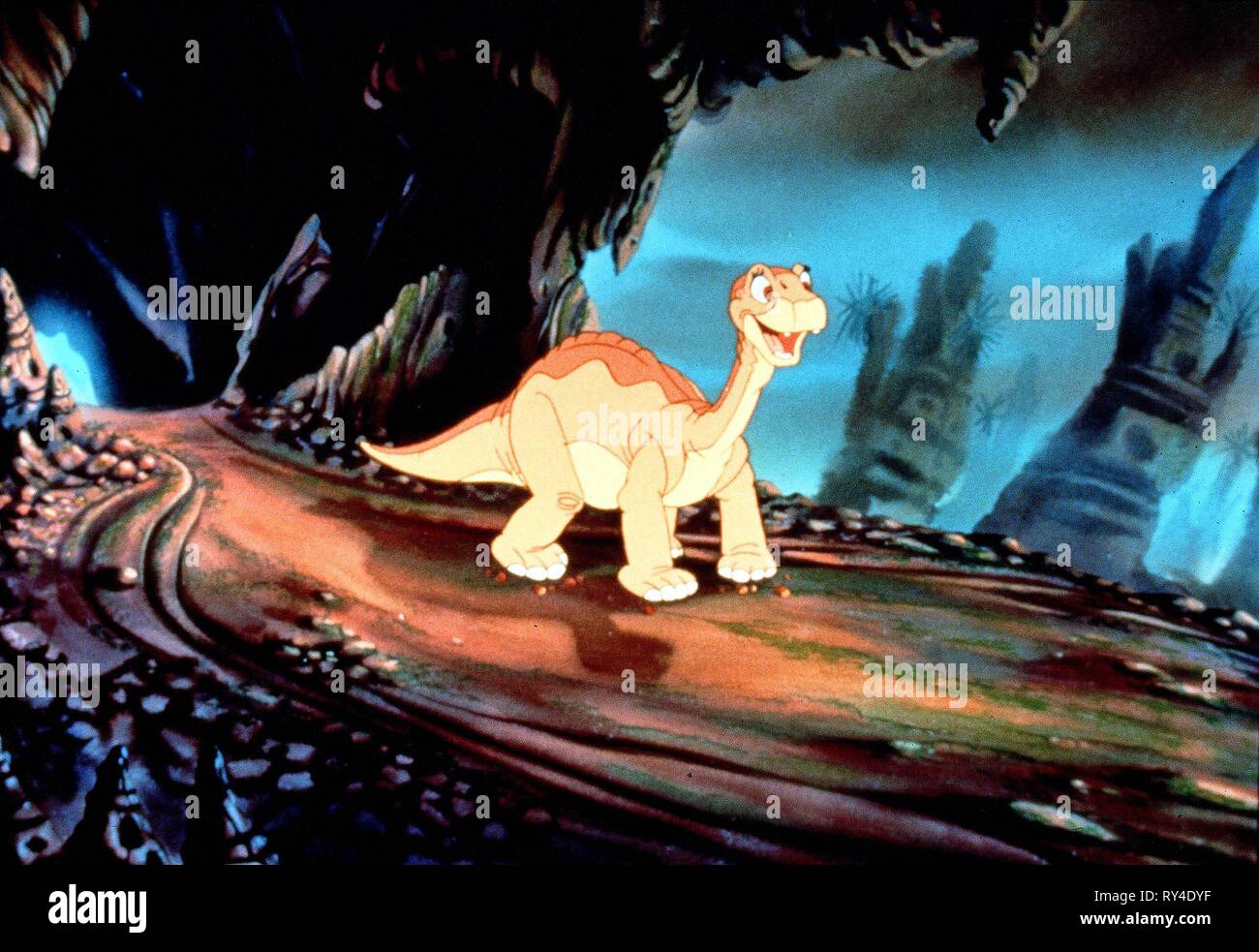 LITTLEFOOT, LA TERRE AVANT LE TEMPS, 1988 Banque D'Images