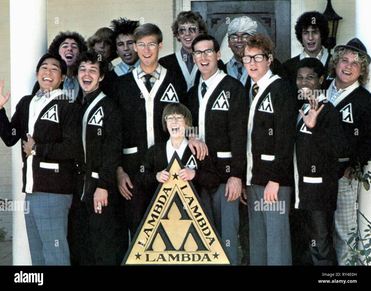EDWARDS,CARRADINE, LA REVANCHE DES NERDS, 1984 Banque D'Images