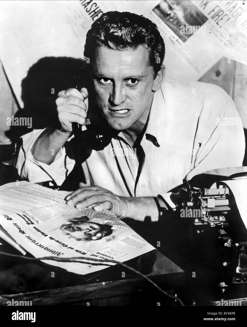 KIRK DOUGLAS, ACE DANS LE TROU, 1951 Banque D'Images