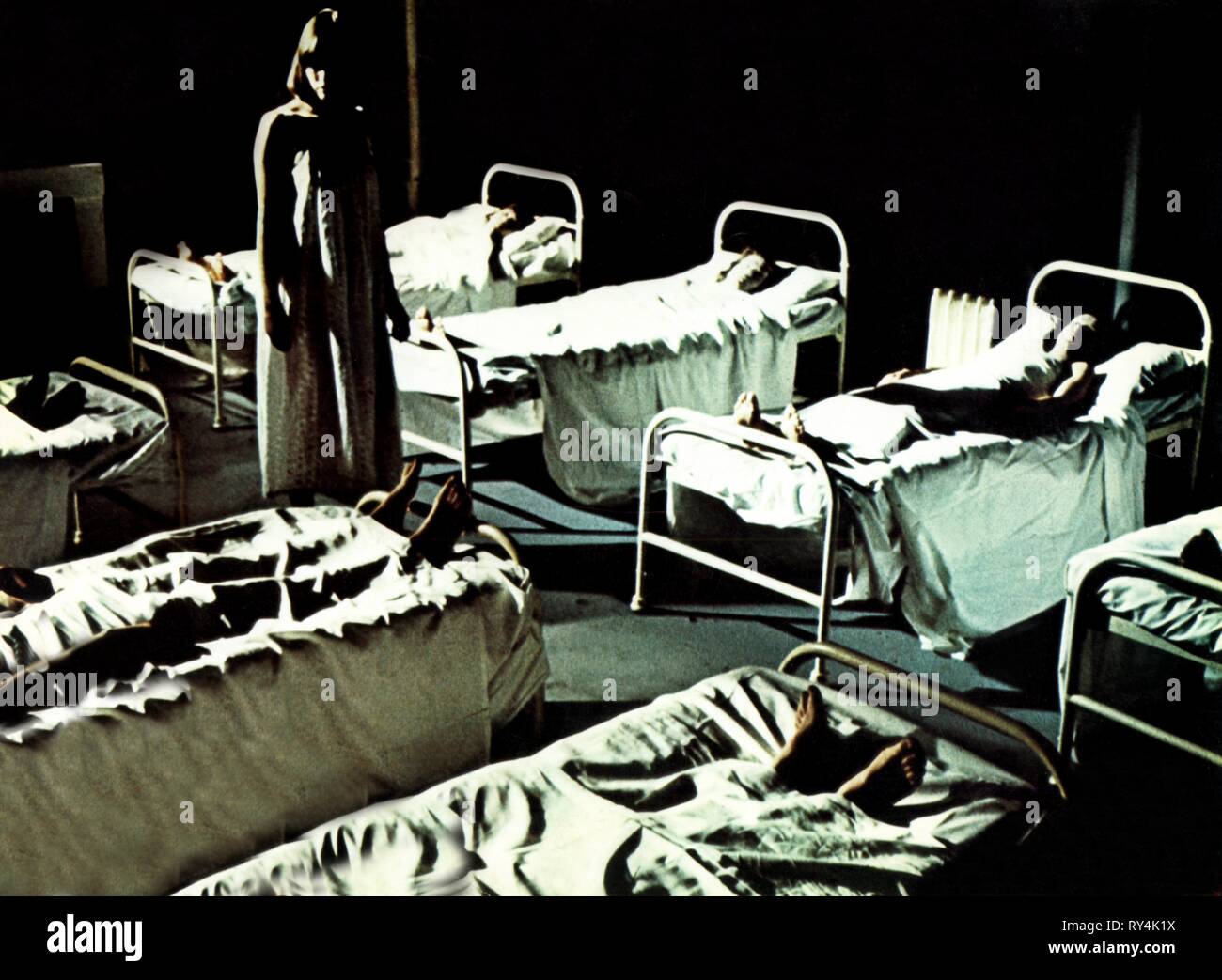 Scène de l'hôpital, l'hôpital de l'horreur, 1973 Banque D'Images