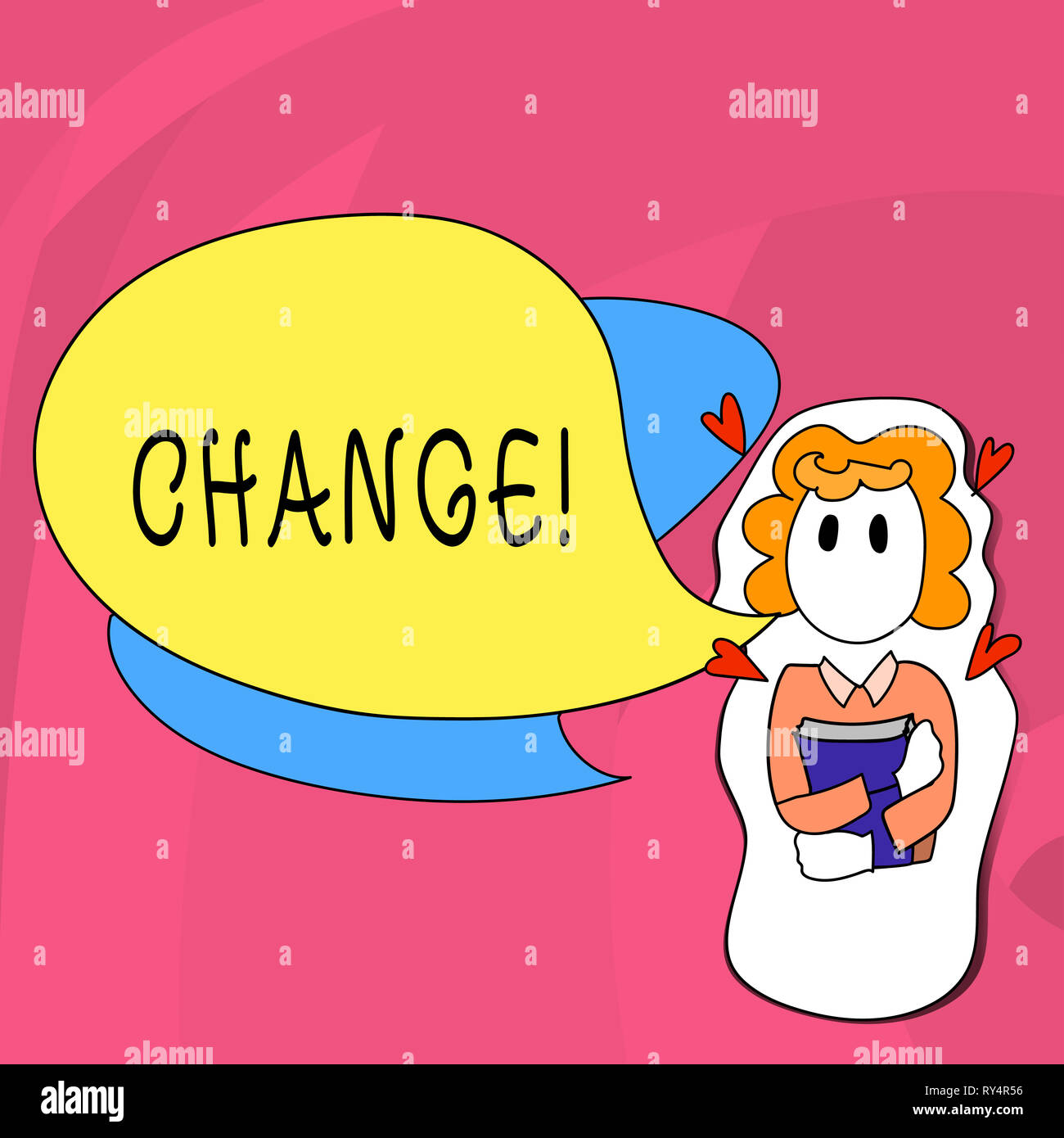 L'écriture de texte Word Changement. Photo d'affaires mettant en valeur ...