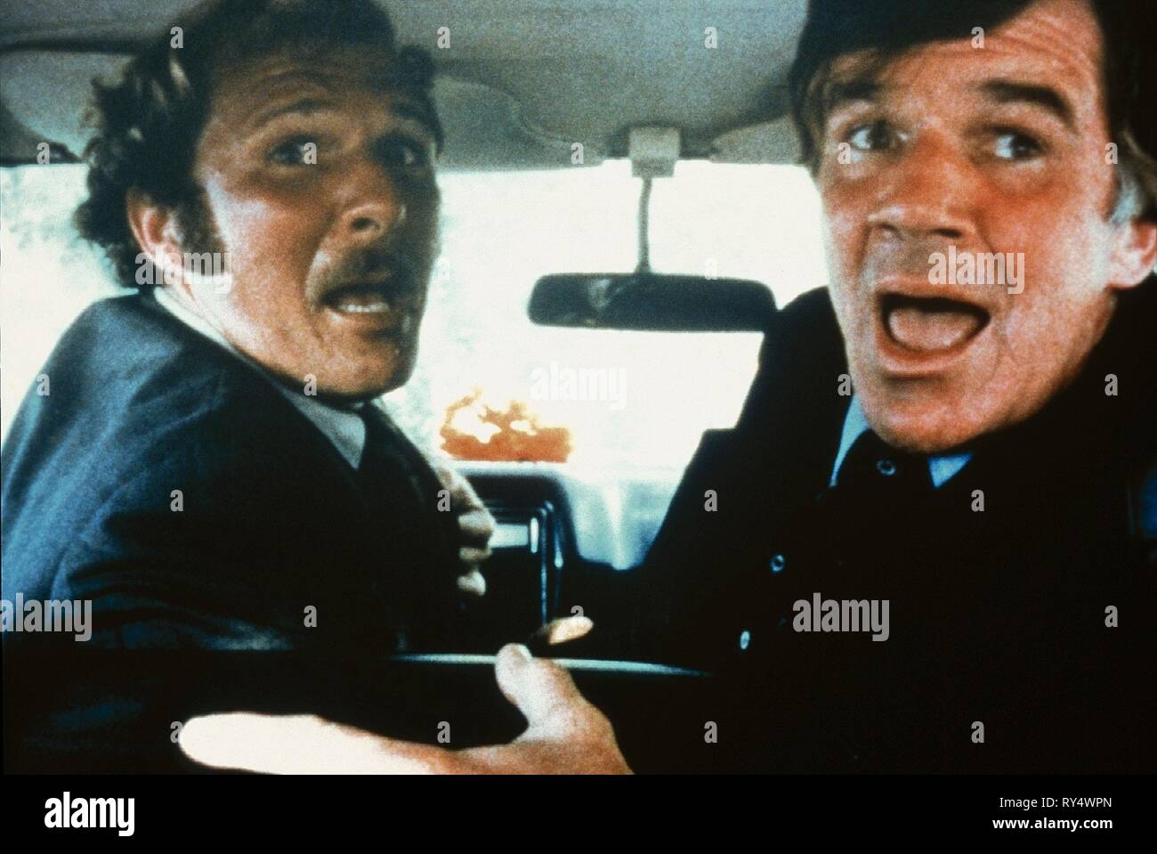 Les gens en voiture, l'ATTAQUE DES TOMATES TUEUSES !, 1978 Banque D'Images
