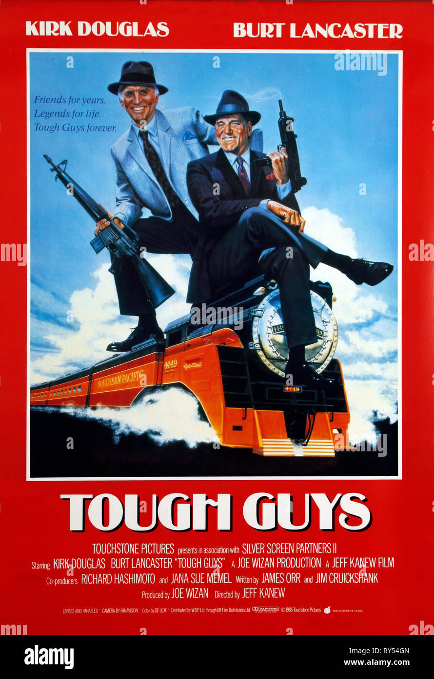 DOUGLAS,AFFICHE, Tough Guys, 1986 Banque D'Images