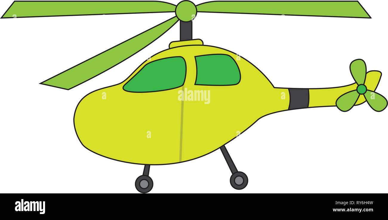 Transport Aérien Sur Blanc, Ensemble D'avions Et D'hélicoptères En Style  Cartoon, Illustration