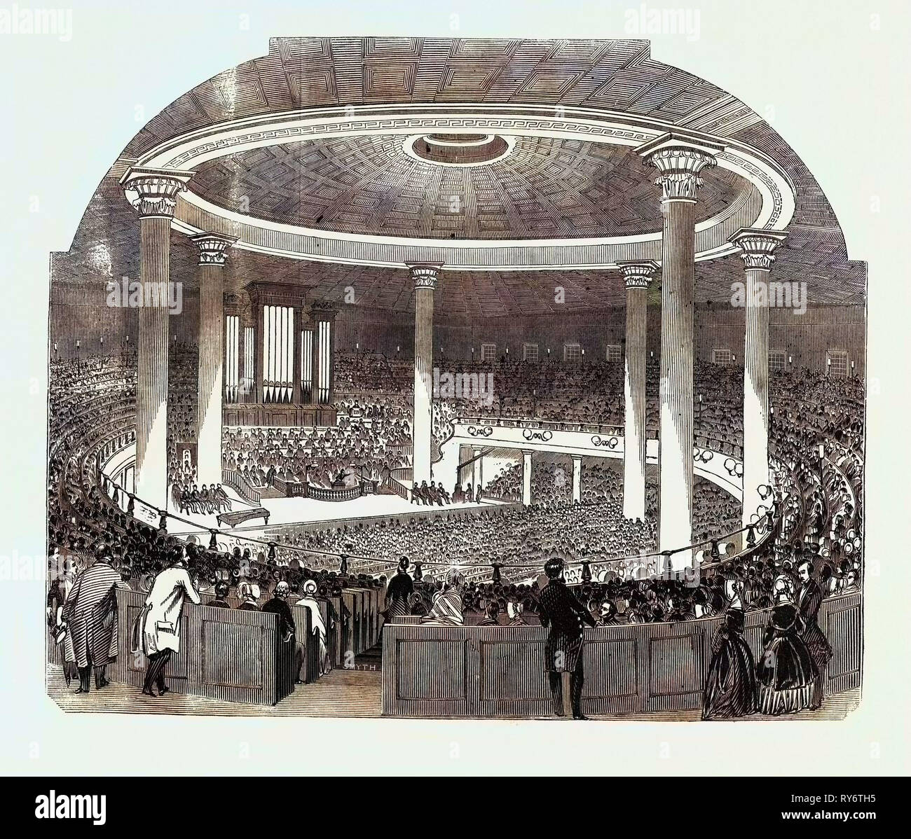 Célébration de la naissance de 'l'État de Washington, dans le Tabernacle, New York Banque D'Images