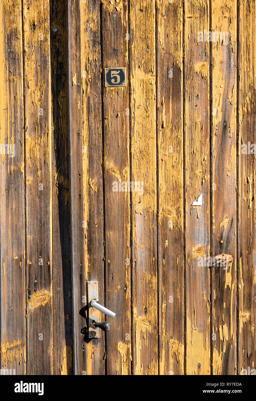 Vieilles portes de garage, l'Allemagne, de l'Europe Banque D'Images
