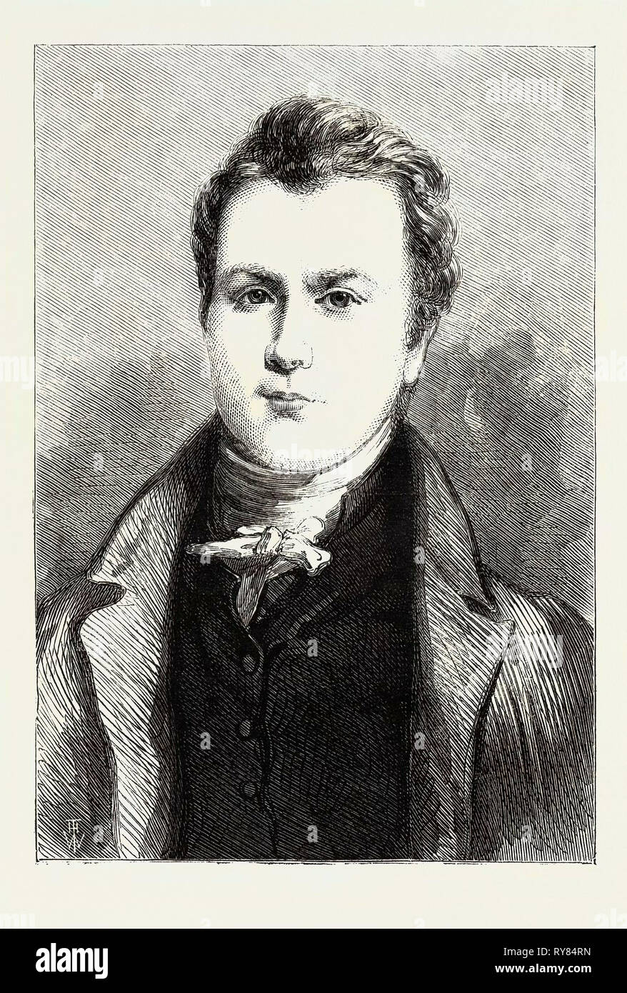 David Wilkie, à la National Portrait Gallery Banque D'Images