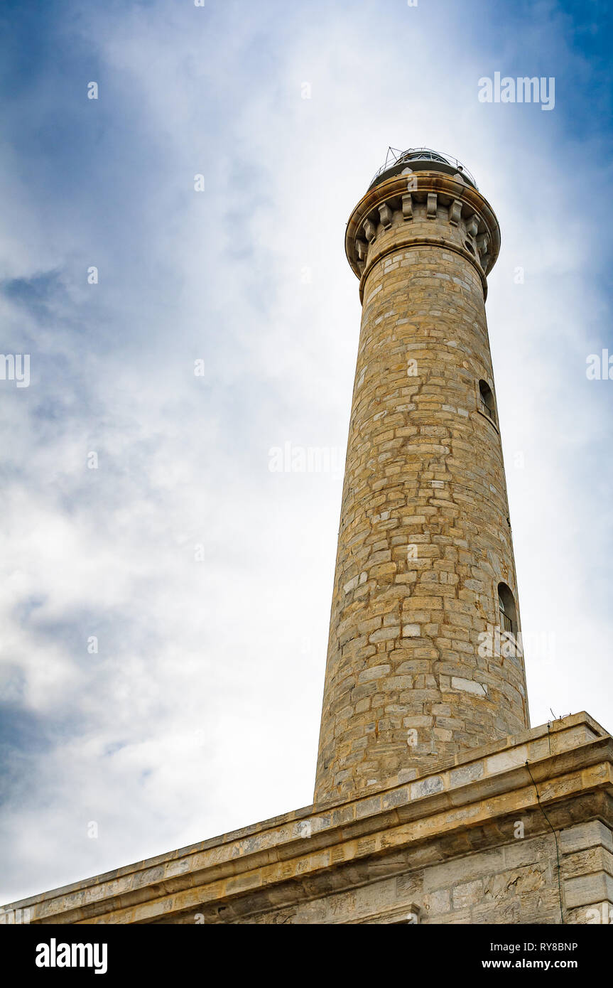 Le phare de Cabo de Palos dans la région de Murcie en Espagne Banque D'Images
