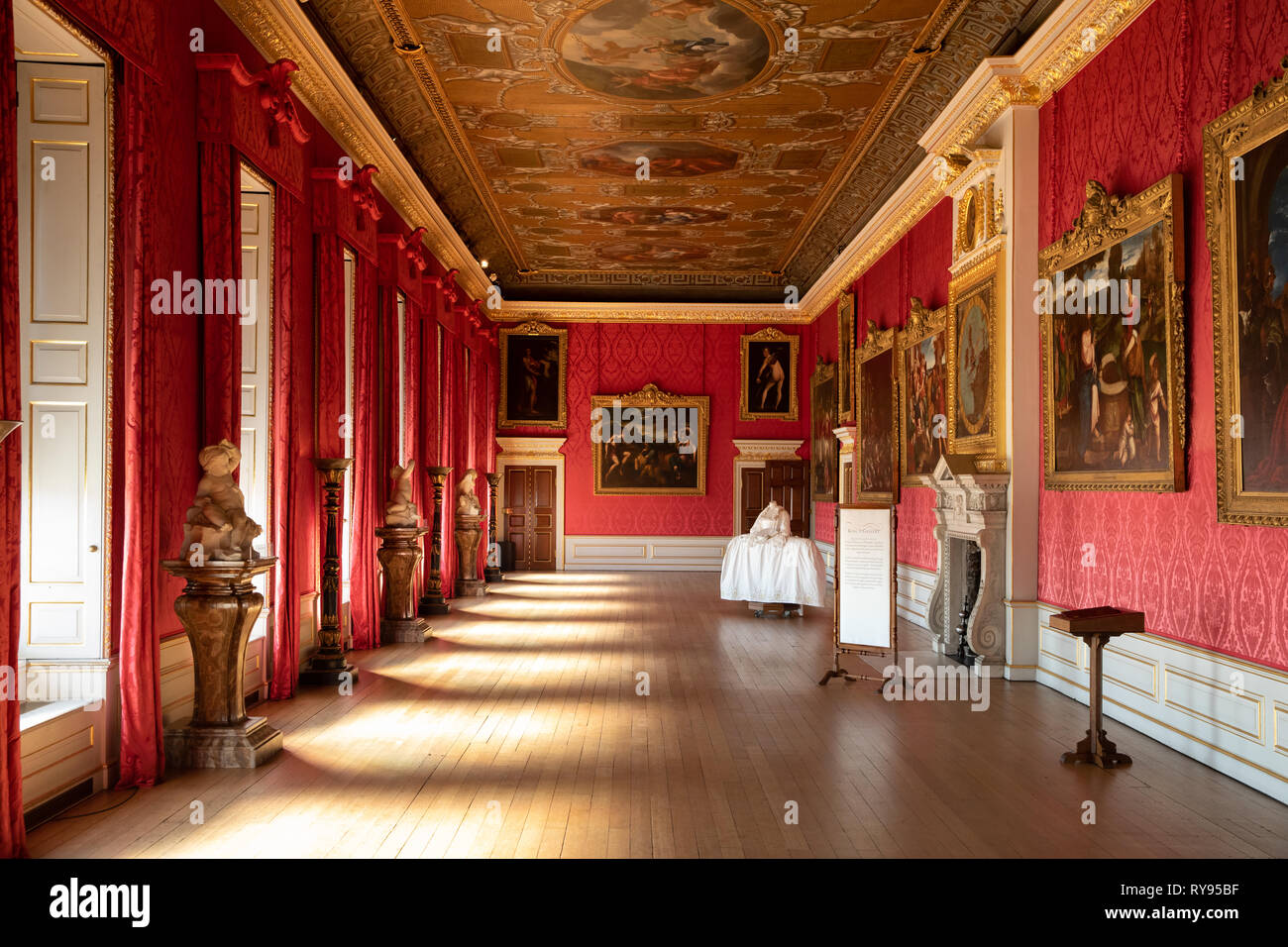 La galerie du roi à l'intérieur de Kensington Palace, Londres, UK Photo  Stock - Alamy