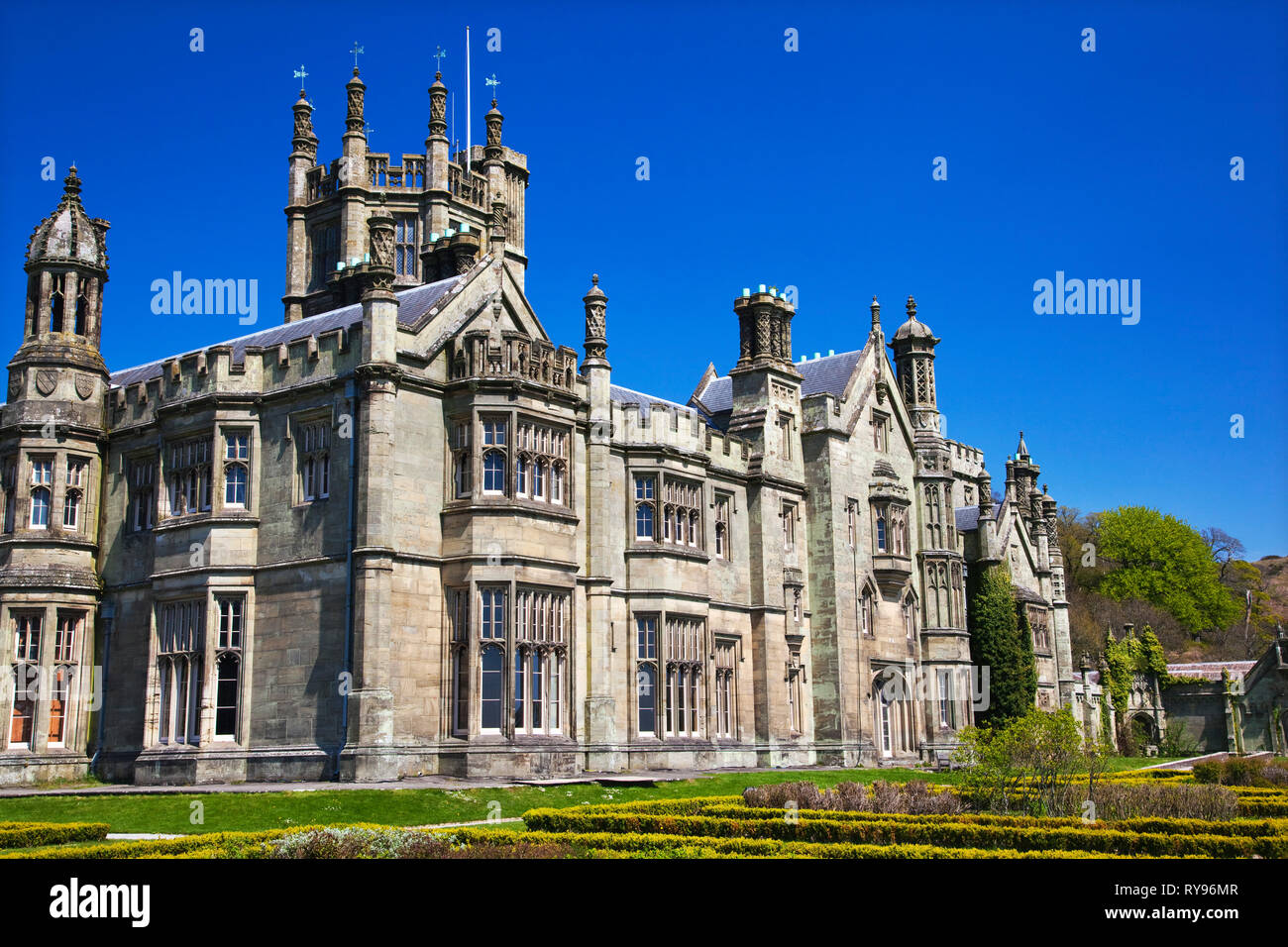 Château de Margam, Margam Park, Port Talbot, Pays de Galles, Royaume-Uni Banque D'Images