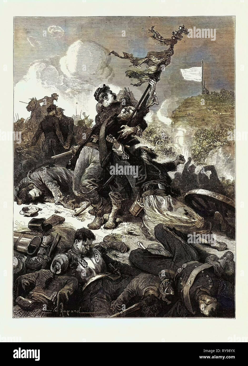 Bataille de sedan 1870 Banque de photographies et d’images à haute ...